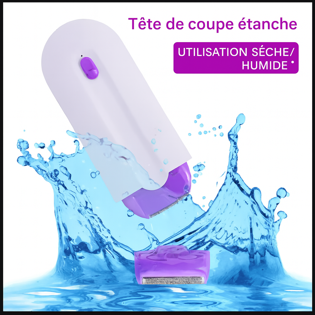 Rasoir Laser Rechargeable SmallyBeauty – Épilateur Doux Corps & Visage pour Femme