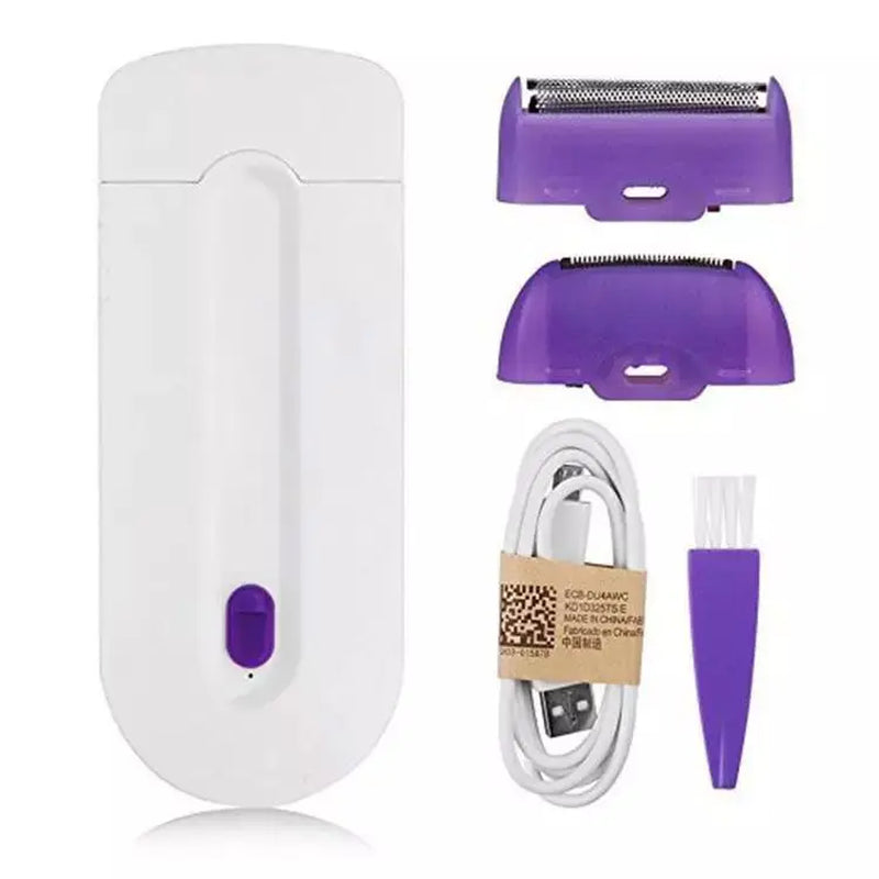 Professional Painless Hair Removal Kit Laser Touch Epilator USB Rechargeable Women Body Face Leg Bikini Hand Shaver Hair Trimmer