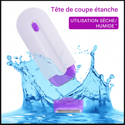 Rasoir Laser Rechargeable SmallyBeauty – Épilateur Doux Corps & Visage pour Femme