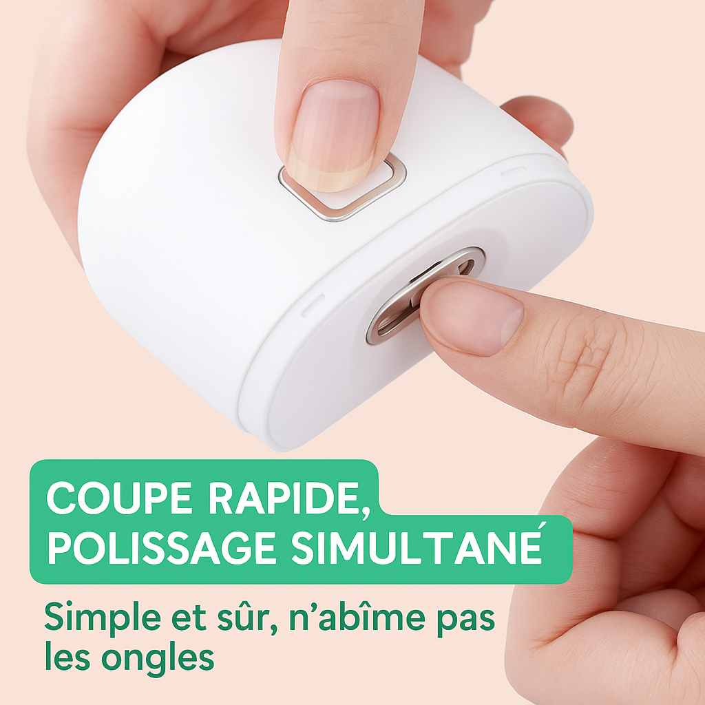 Coupe-Ongles Électrique Automatique SmallyBeauty