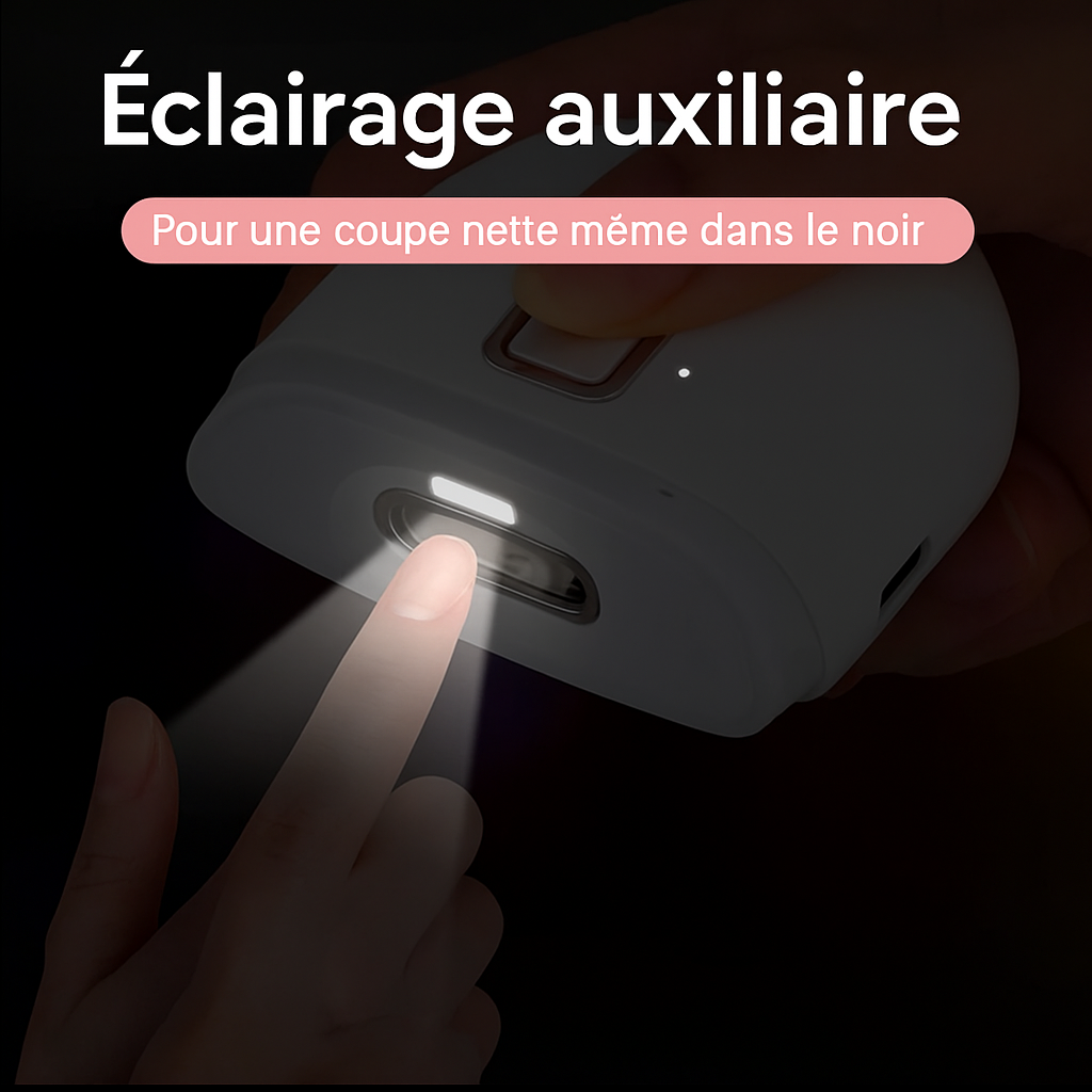 Coupe-Ongles Électrique Automatique SmallyBeauty